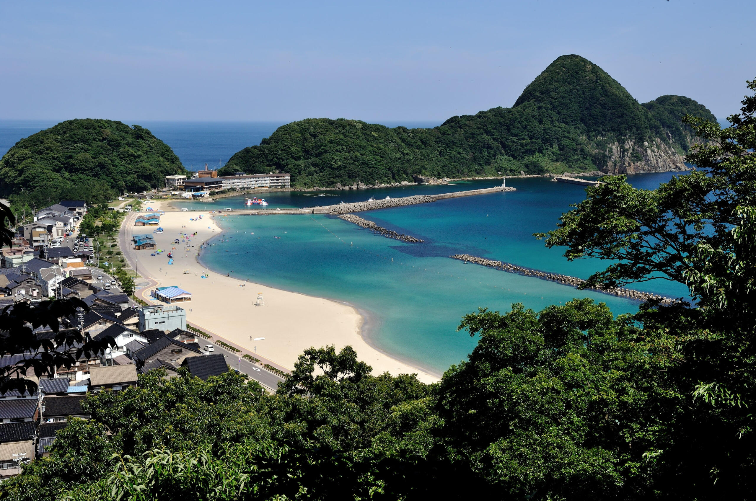 Toyooka, Japan Takeno beach